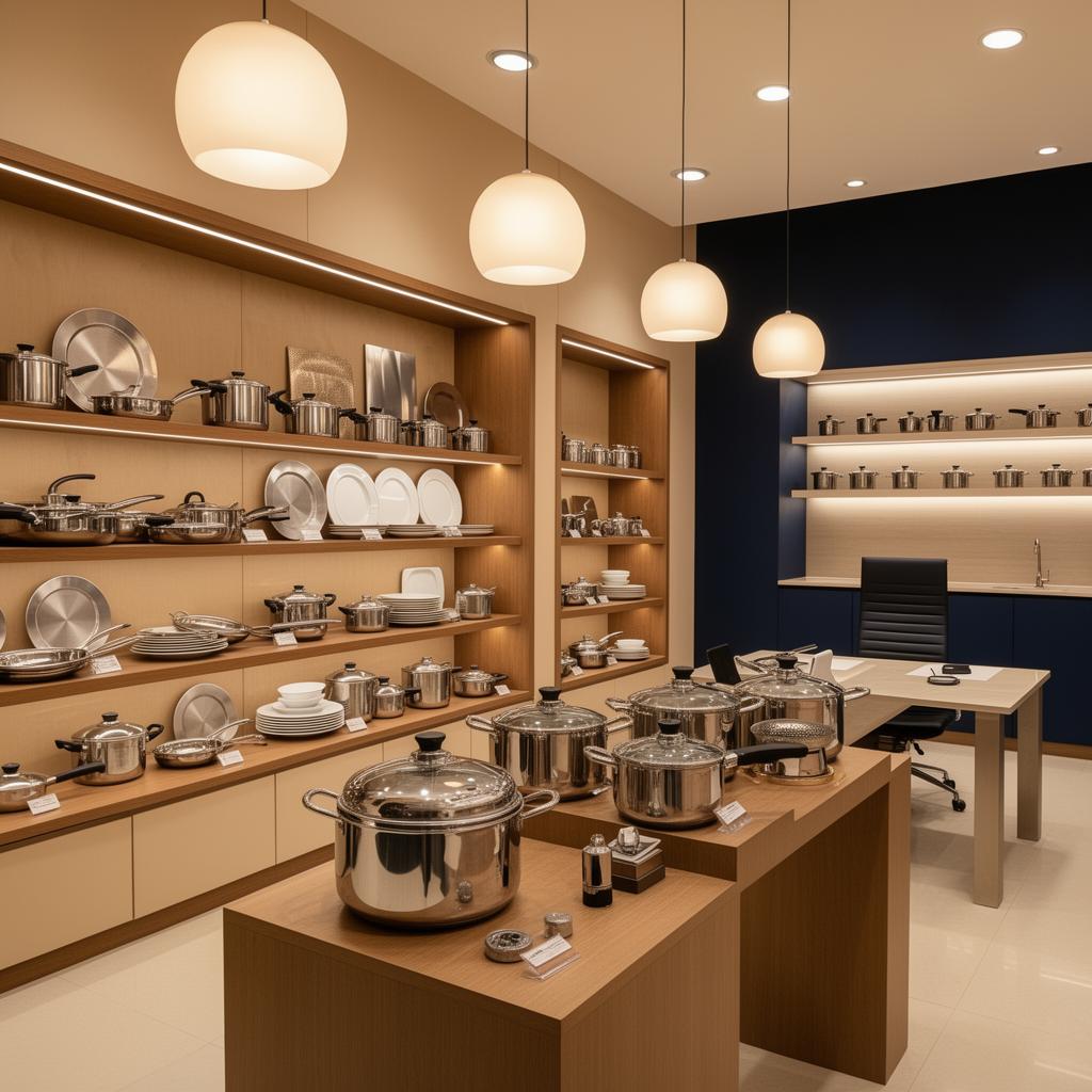 Grand Giftcare kitchen and cookware showroom in Ahmedabad